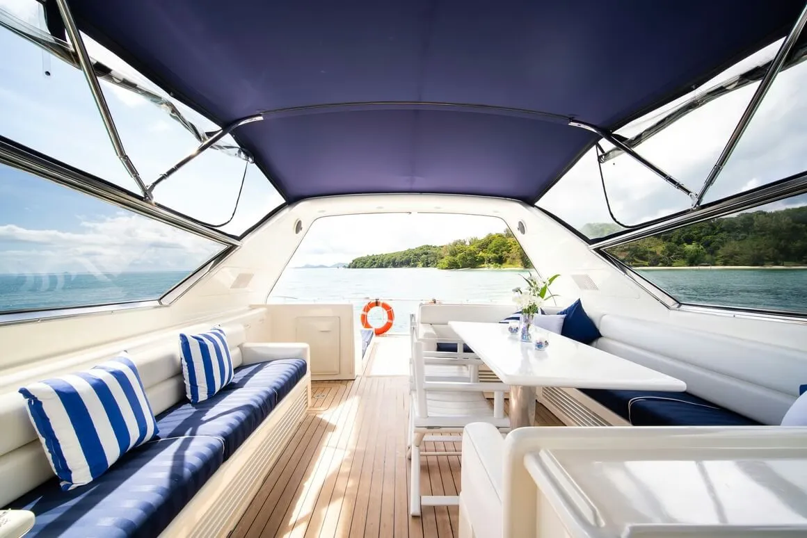 Yacht interior