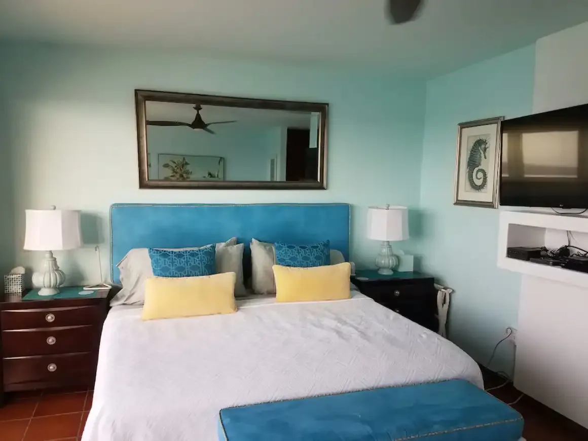 simple oceanfront studio for two