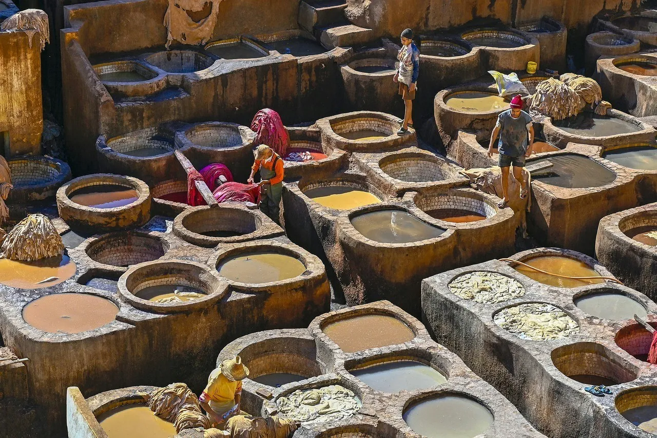 tannery in Fez