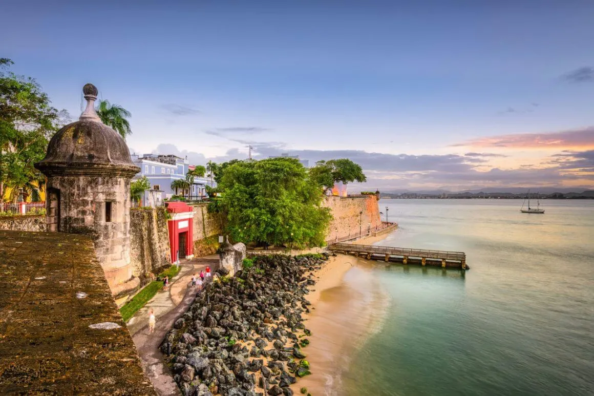 san juan along caribbean coast