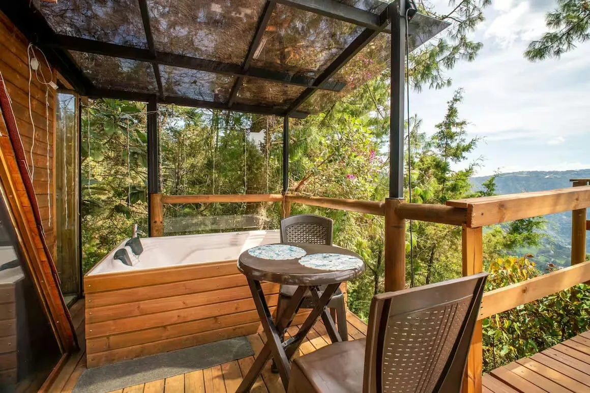 Private Hot Tub With Views