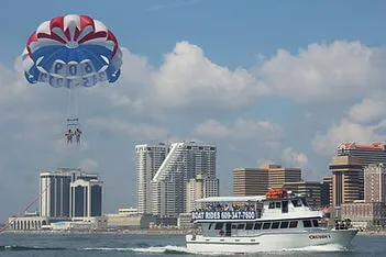 Go Parasailing Off the Coast