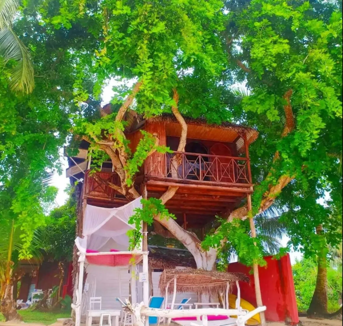 Rustic Treehouse on the Beach in Madagascar