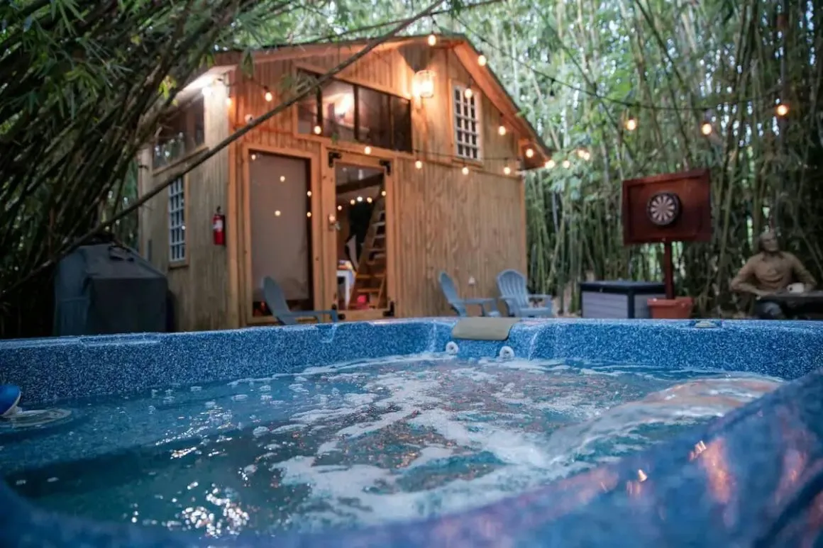 Tiny Lake Cabin for 3 in the Woods