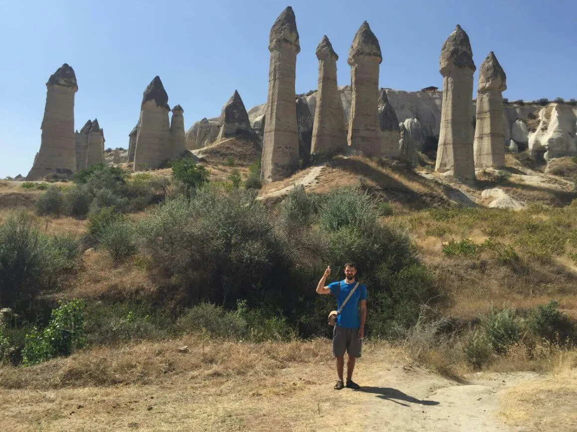 fairy chimneys in the valley of love cappadocia