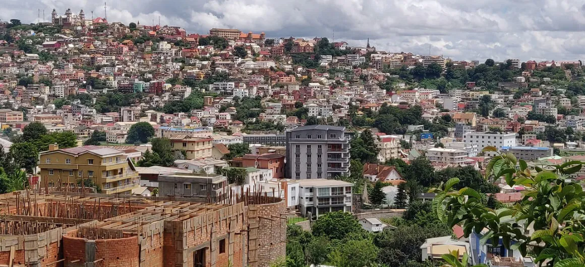 Antananarivo Buildings and Houses in Madagascar